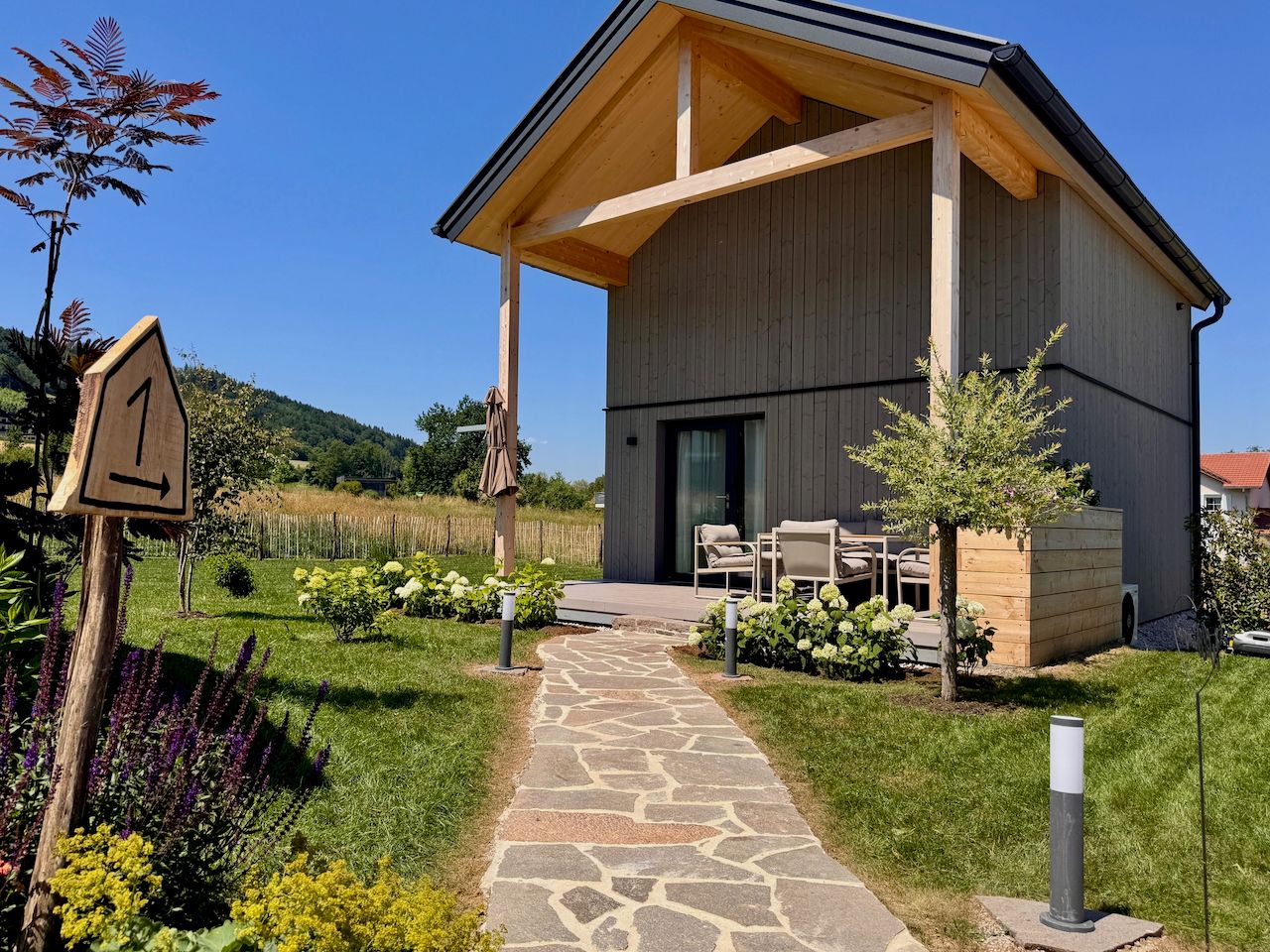 Vier Tiny Häuser am Attersee