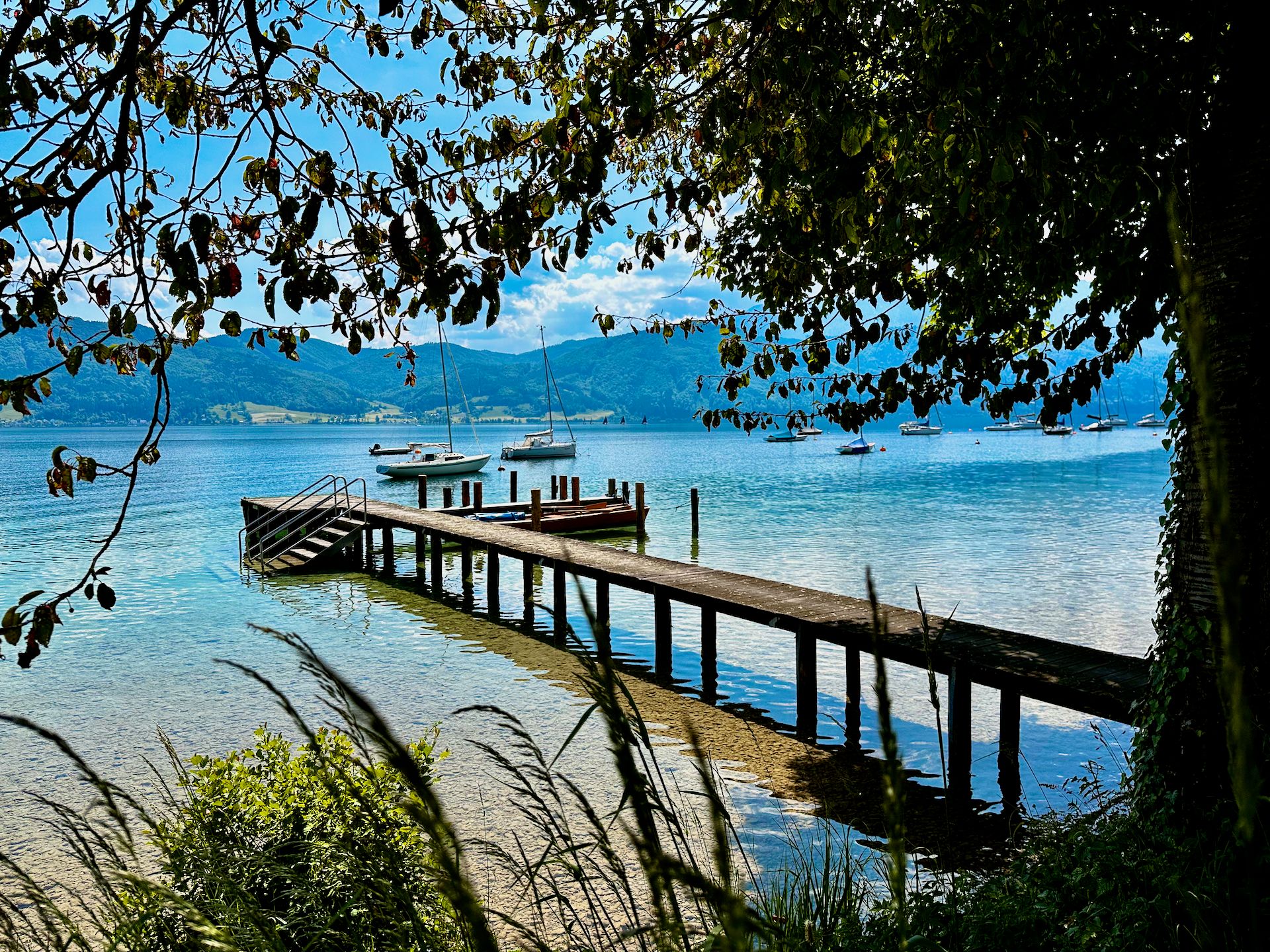 Badesteg am Attersee
